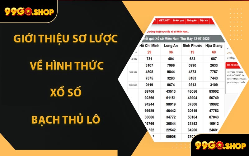 Giới Thiệu Sơ Lược Về Hình Thức Xổ Số Bạch Thủ Lô