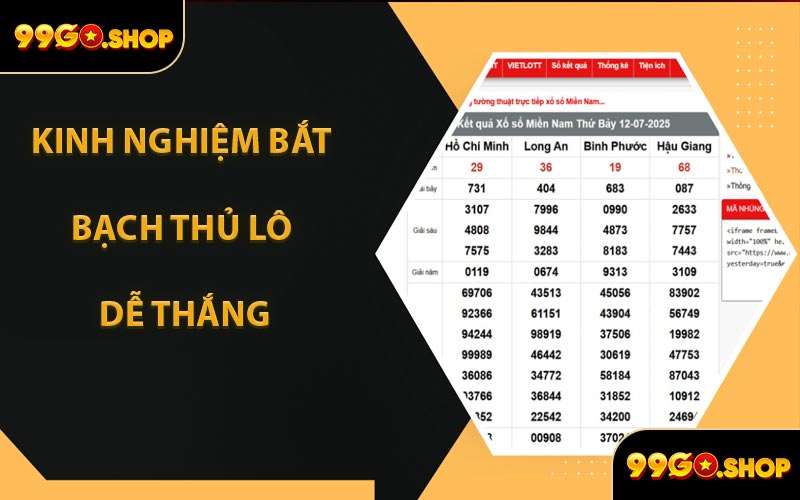 Kinh Nghiệm Bắt Bạch Thủ Lô Dễ Thắng